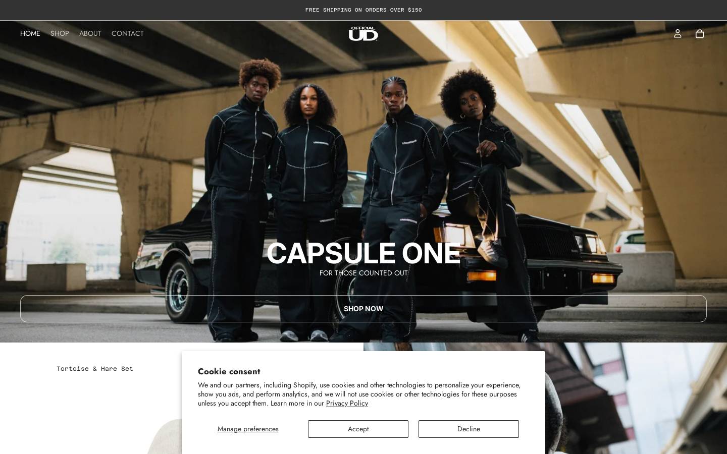 officialunderdog.com homepage screenshot