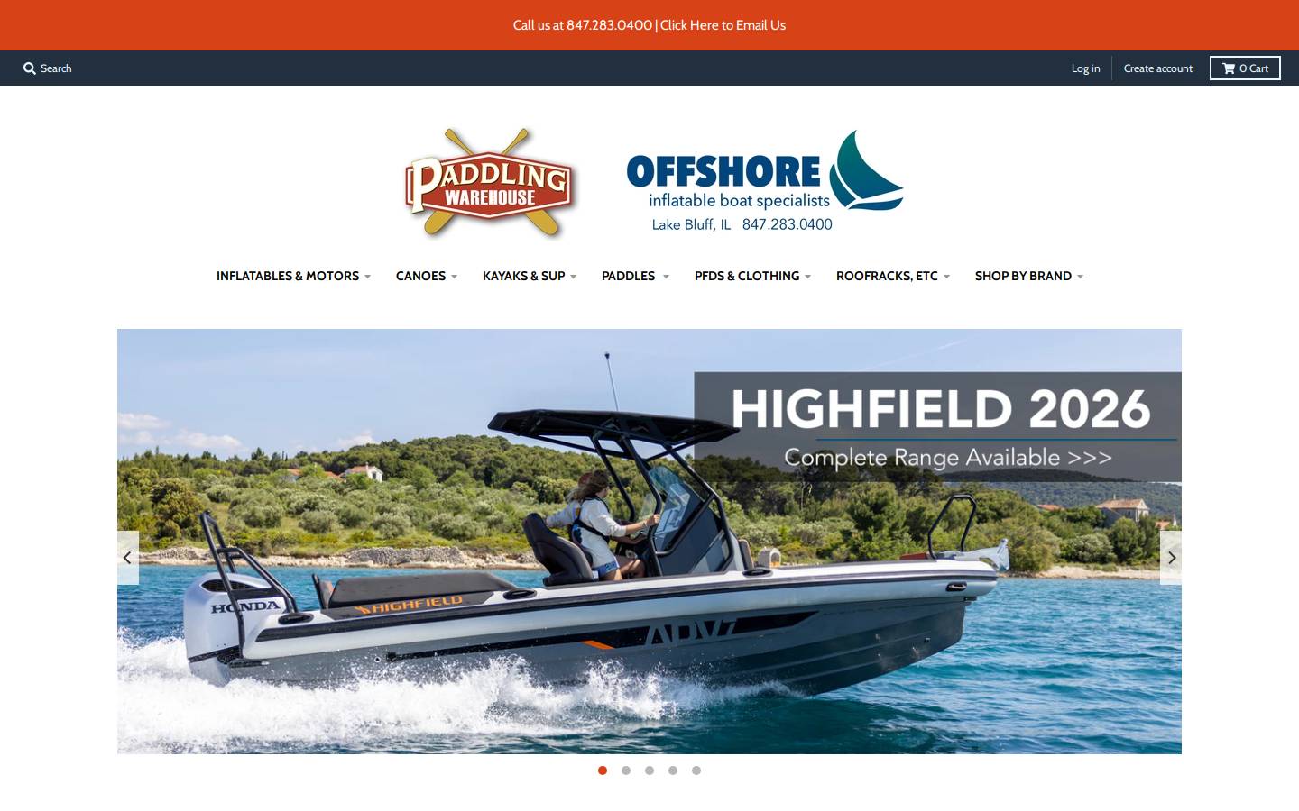 offshore-chicago.com homepage screenshot