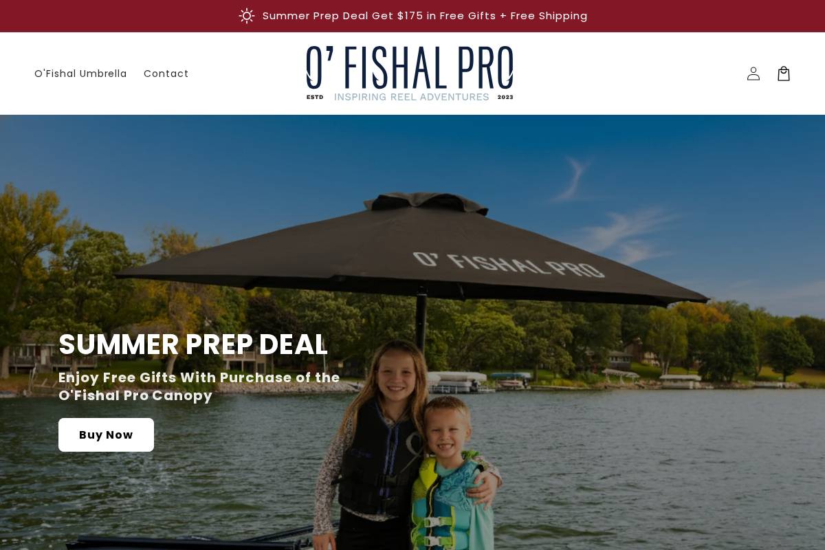 ofishalpro.com homepage screenshot