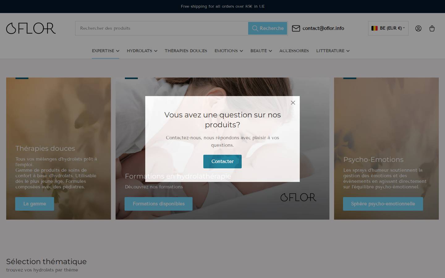 oflor.net homepage screenshot