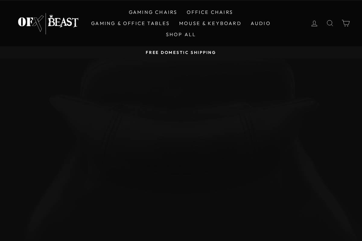 OFX Beast homepage screenshot