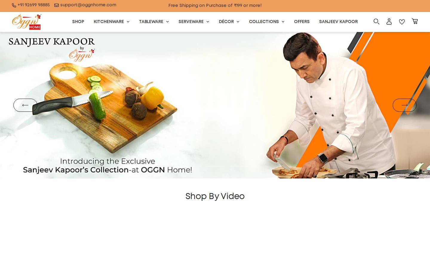 oggnhome.com homepage screenshot