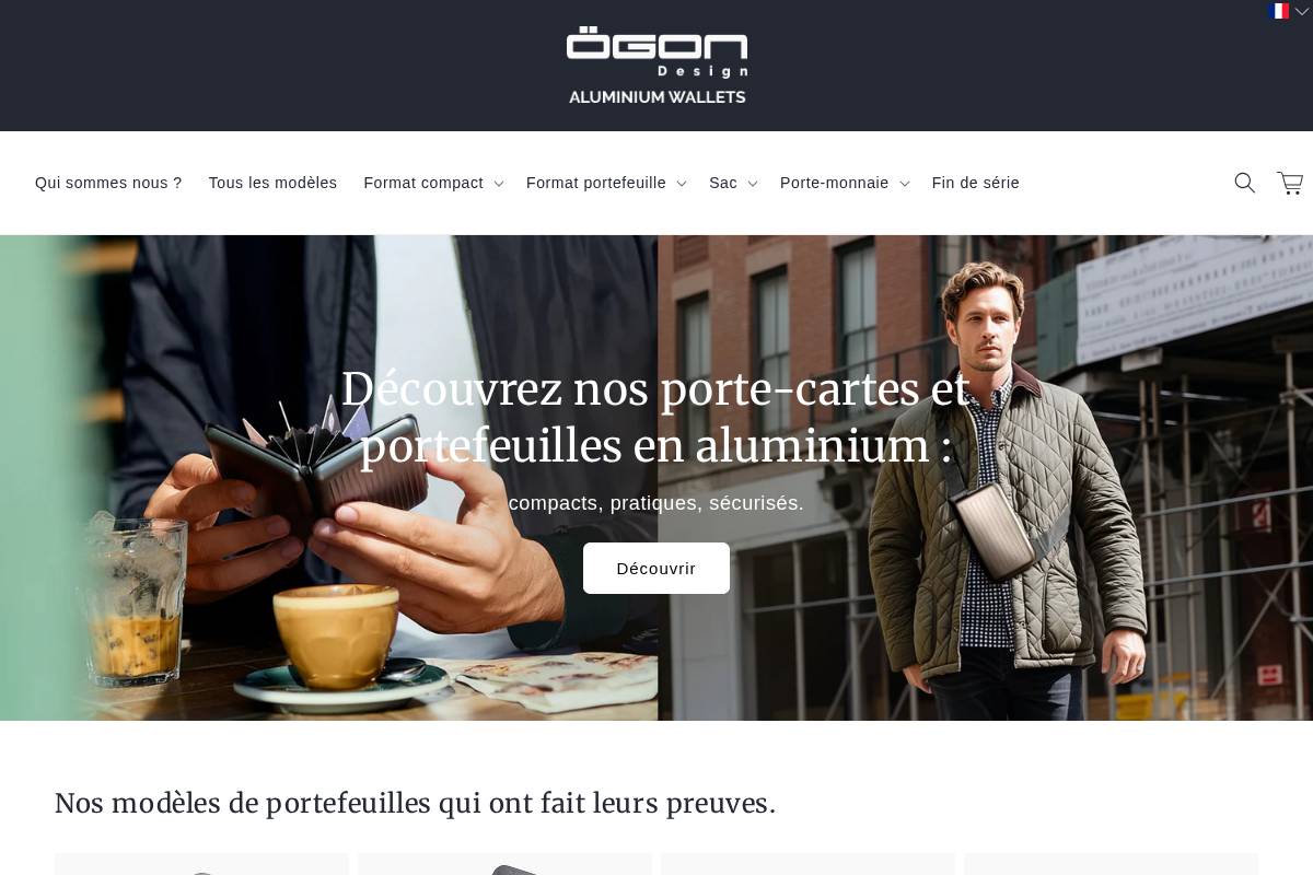 ÖGON Design homepage screenshot