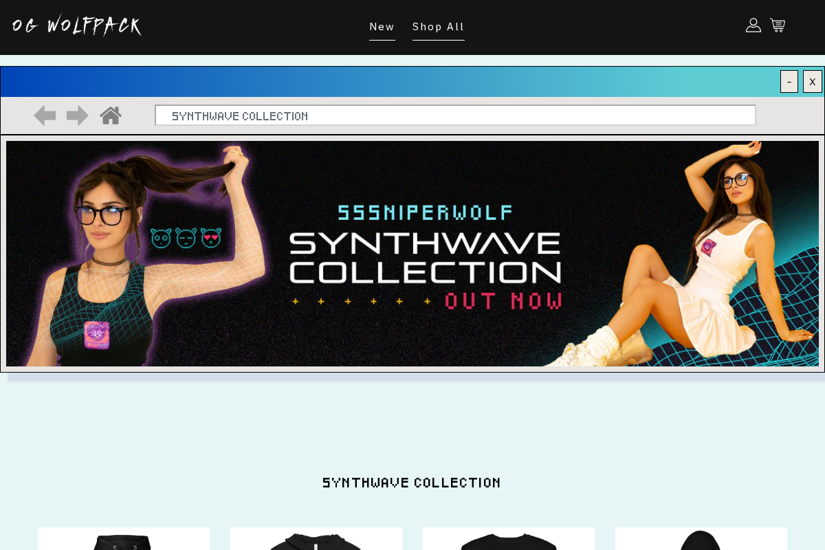 Ogwolfpack homepage screenshot