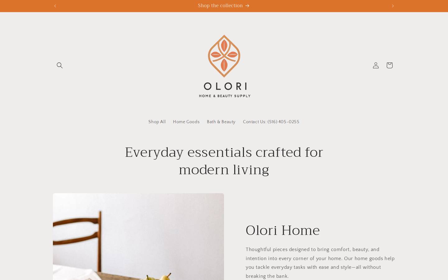 ohbs.store homepage screenshot