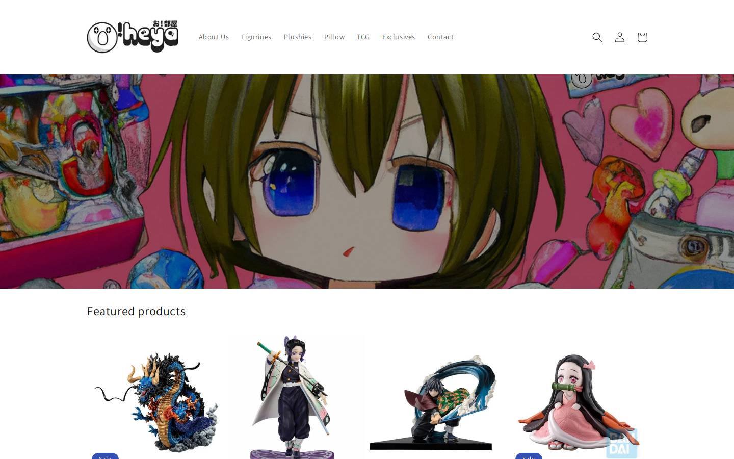 oheya.com.au homepage screenshot