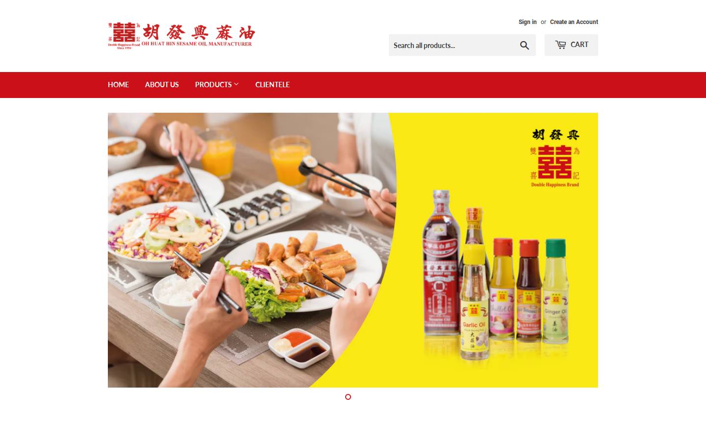 ohhsesame.com homepage screenshot