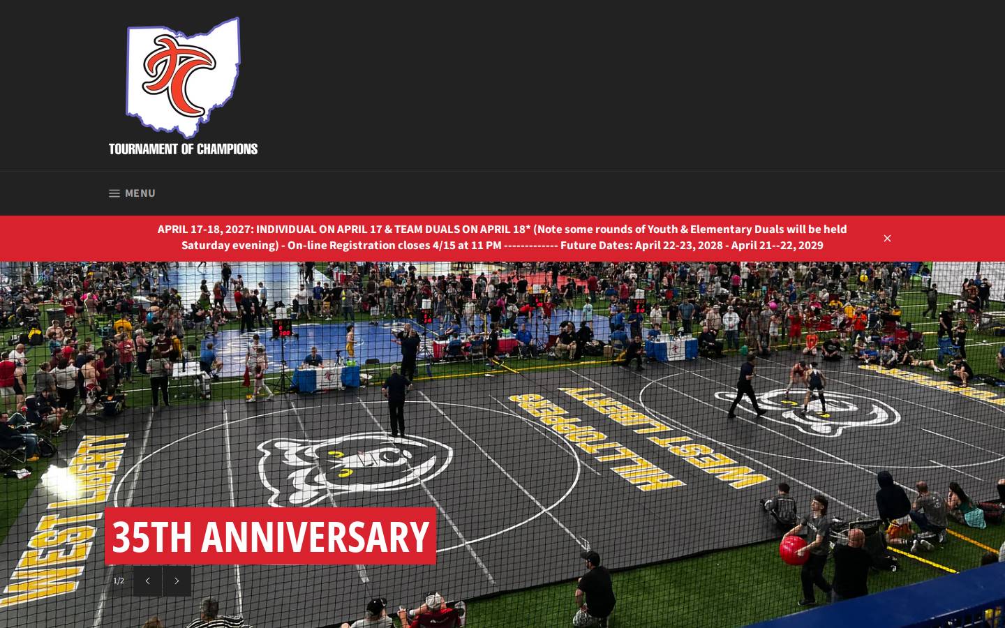 ohiotofc.com homepage screenshot