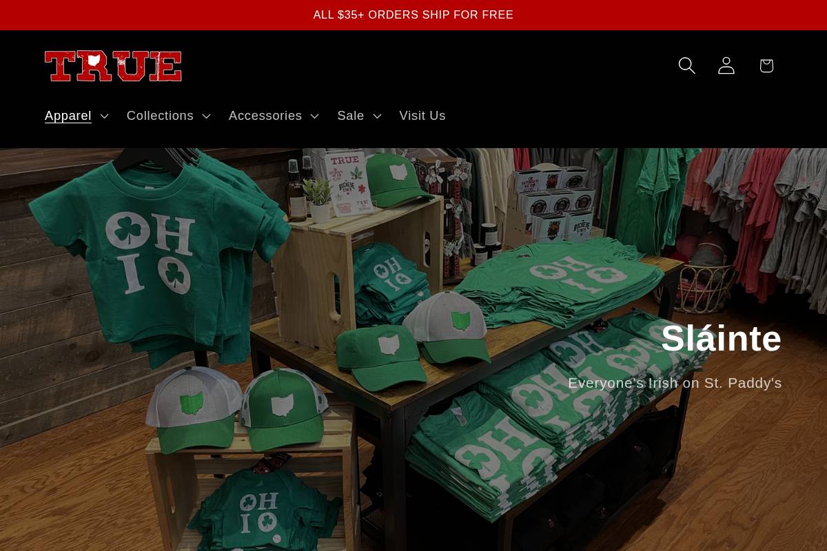 ohiotrue.com homepage screenshot