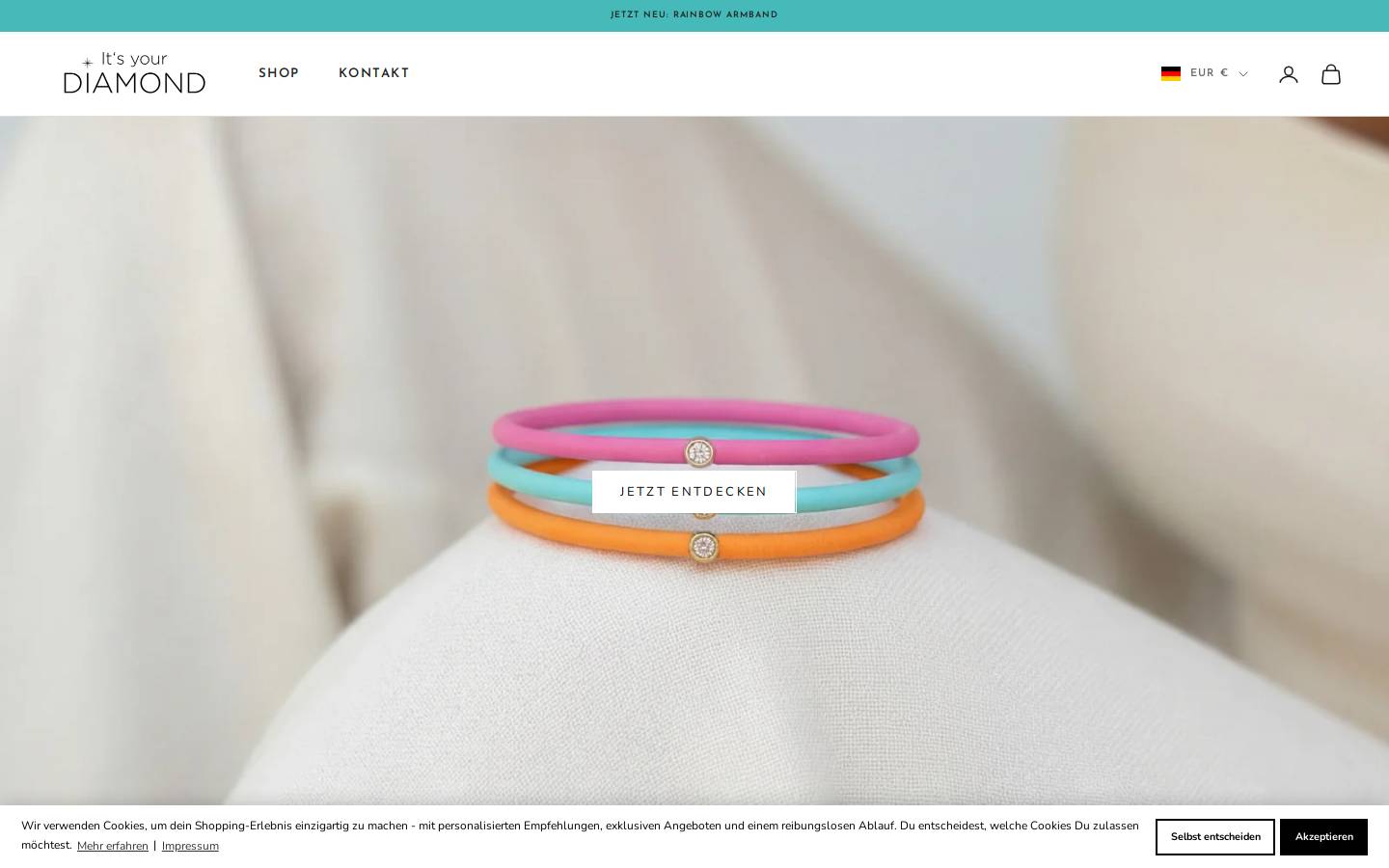 ohmona.de homepage screenshot
