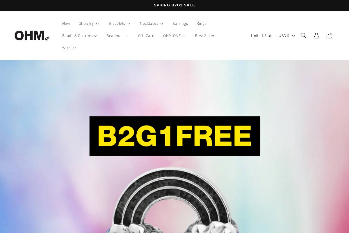 ohmtogether.com homepage screenshot