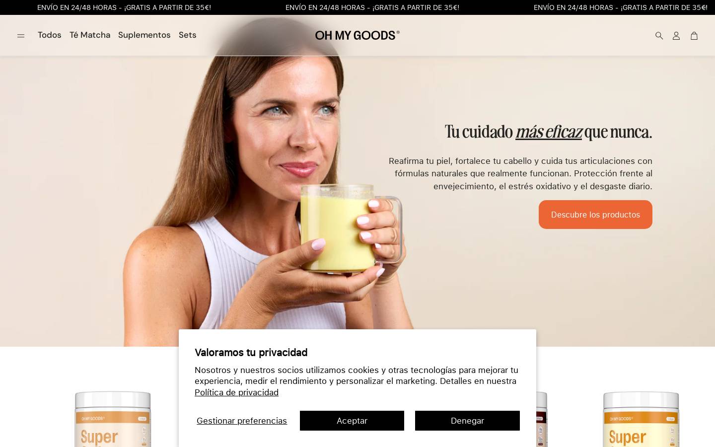 ohmygoods.com homepage screenshot