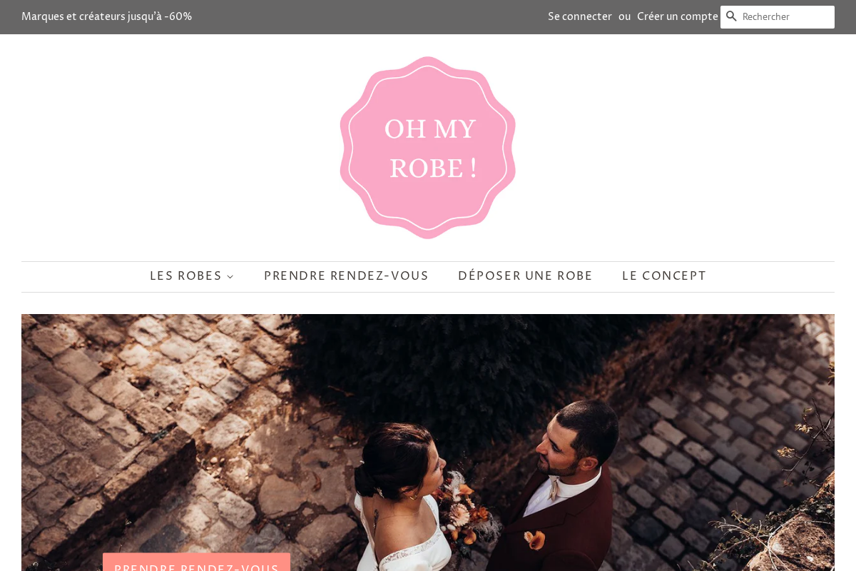 Oh my Robe homepage screenshot