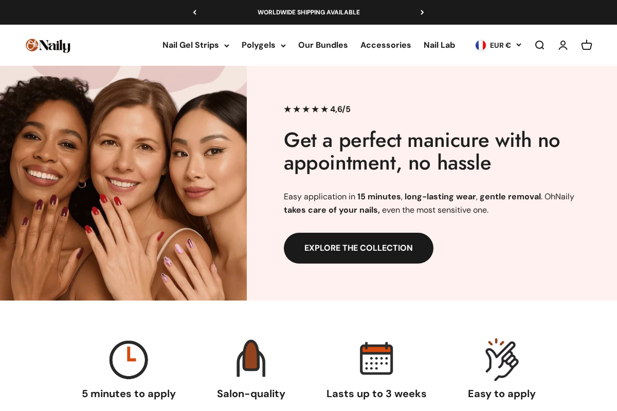 Ohnaily homepage screenshot