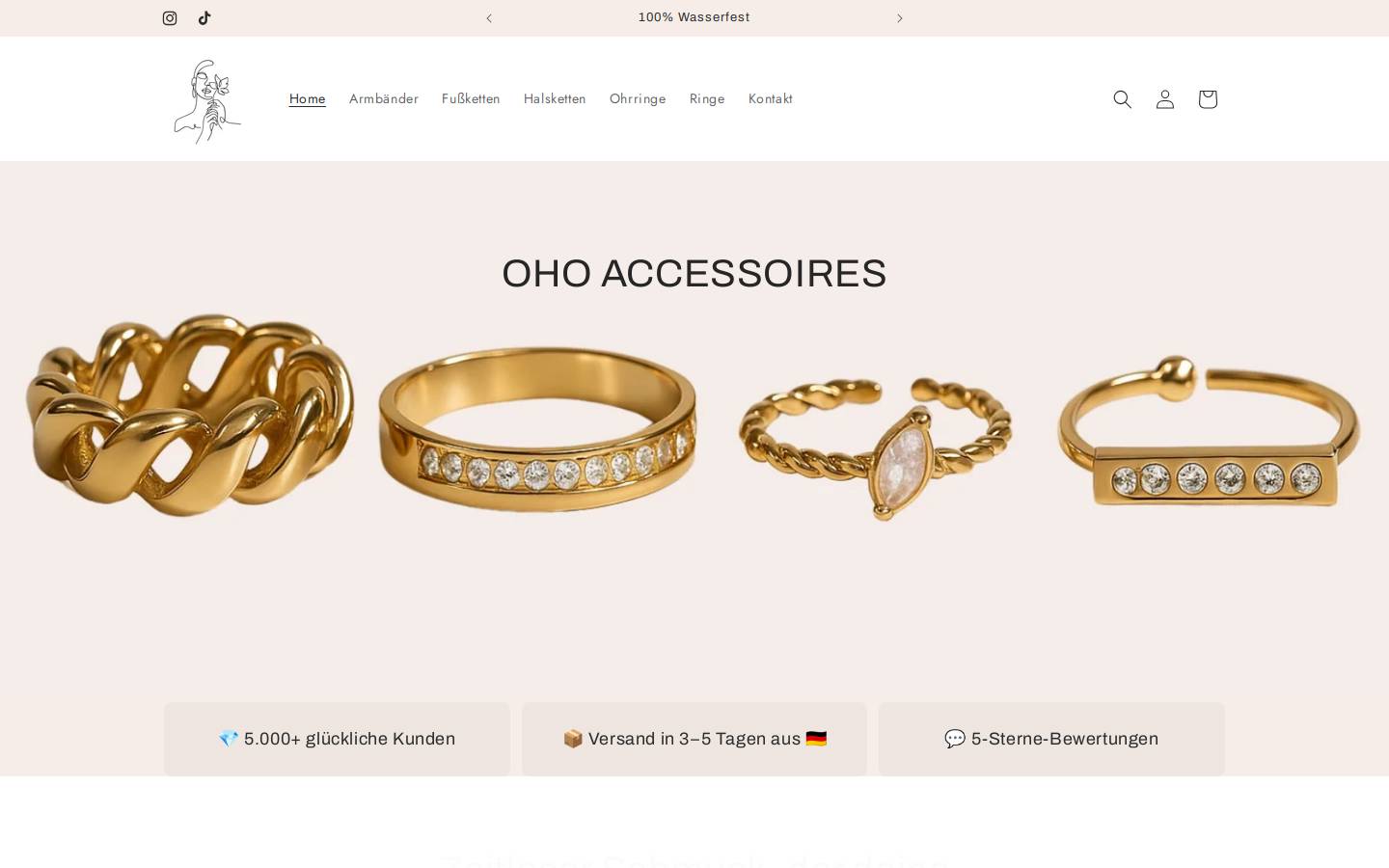 oho-shop.de homepage screenshot