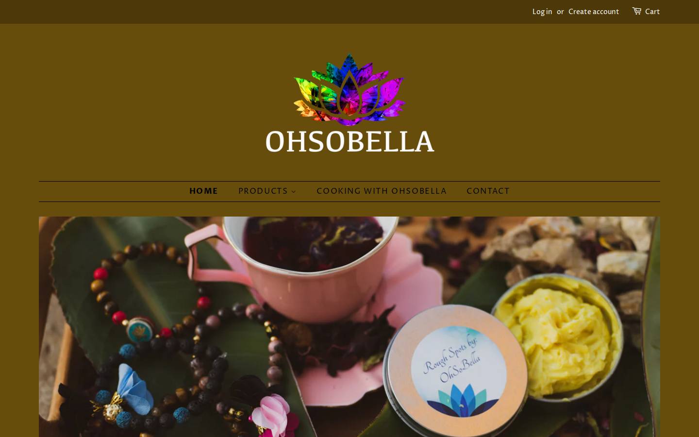 ohsobella.life homepage screenshot