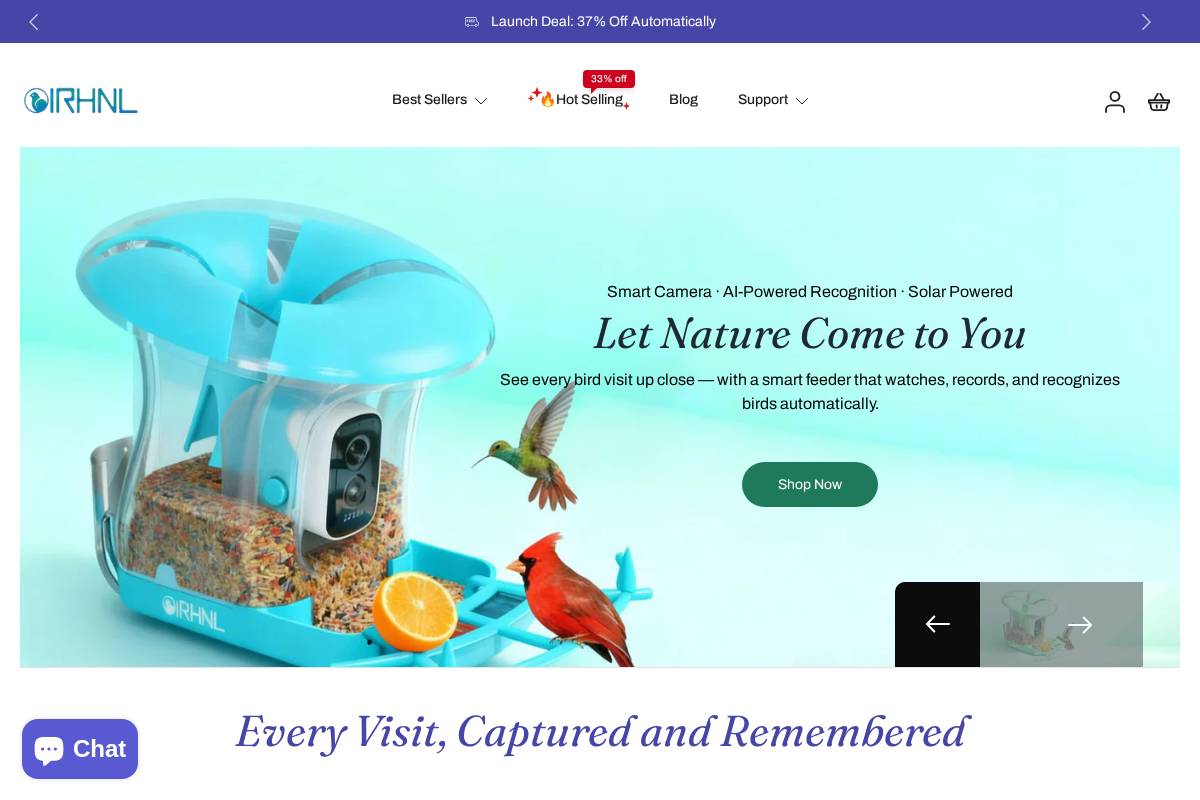 oirhnl.com homepage screenshot