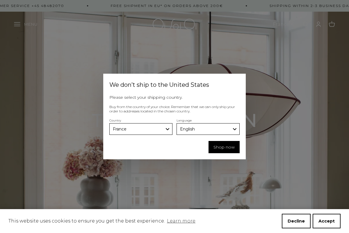 Oisoioi homepage screenshot