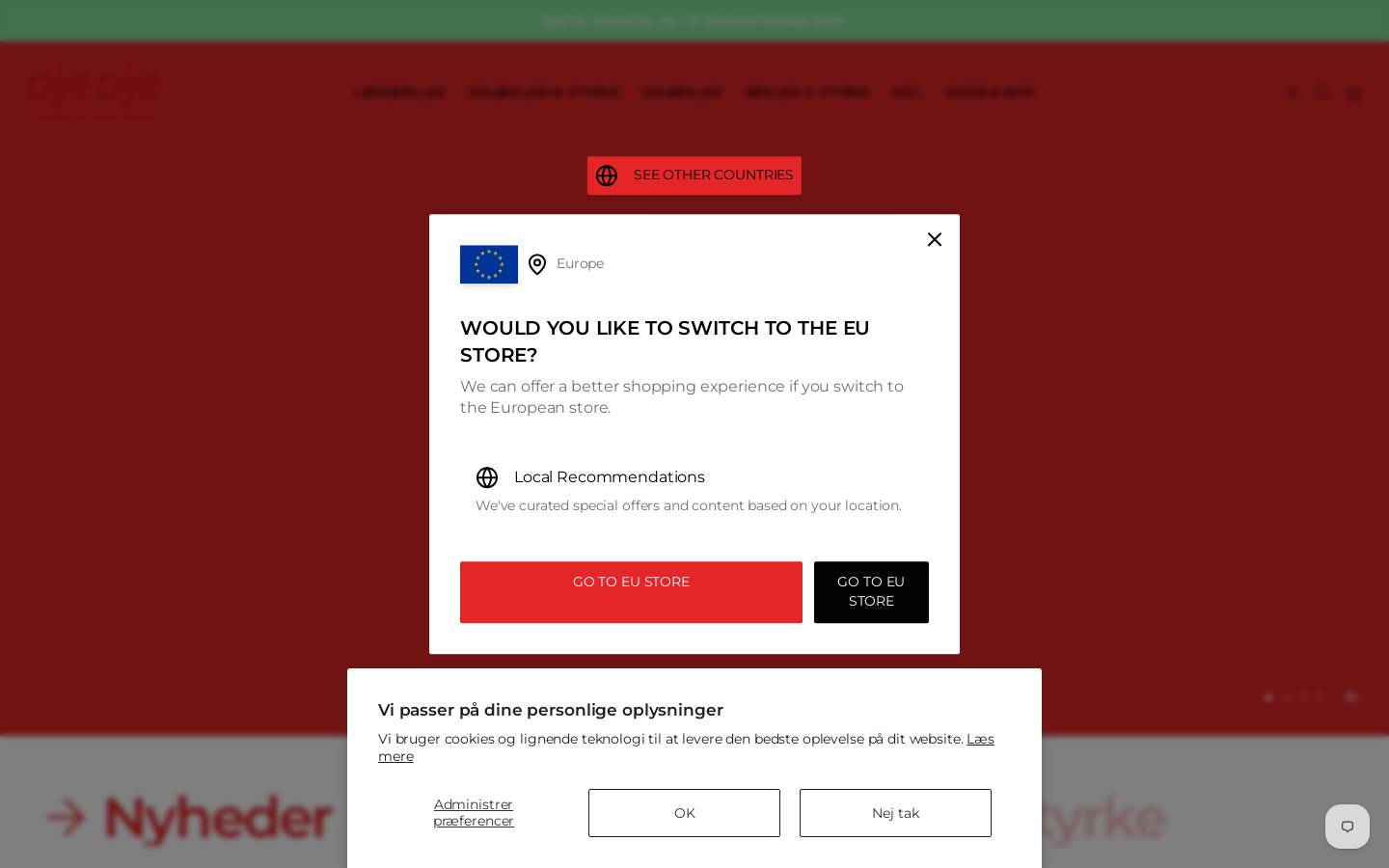 Ojeoje homepage screenshot