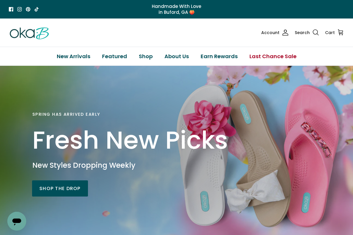 Oka-b homepage screenshot