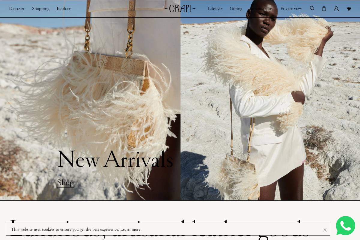 okapi.com homepage screenshot