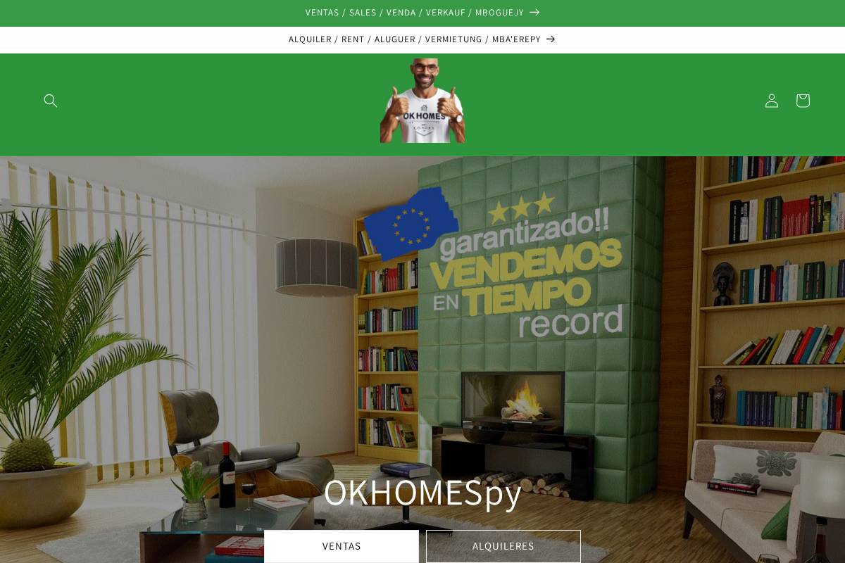 okhomespy.com homepage screenshot