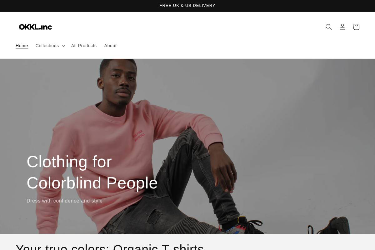 Okkl homepage screenshot