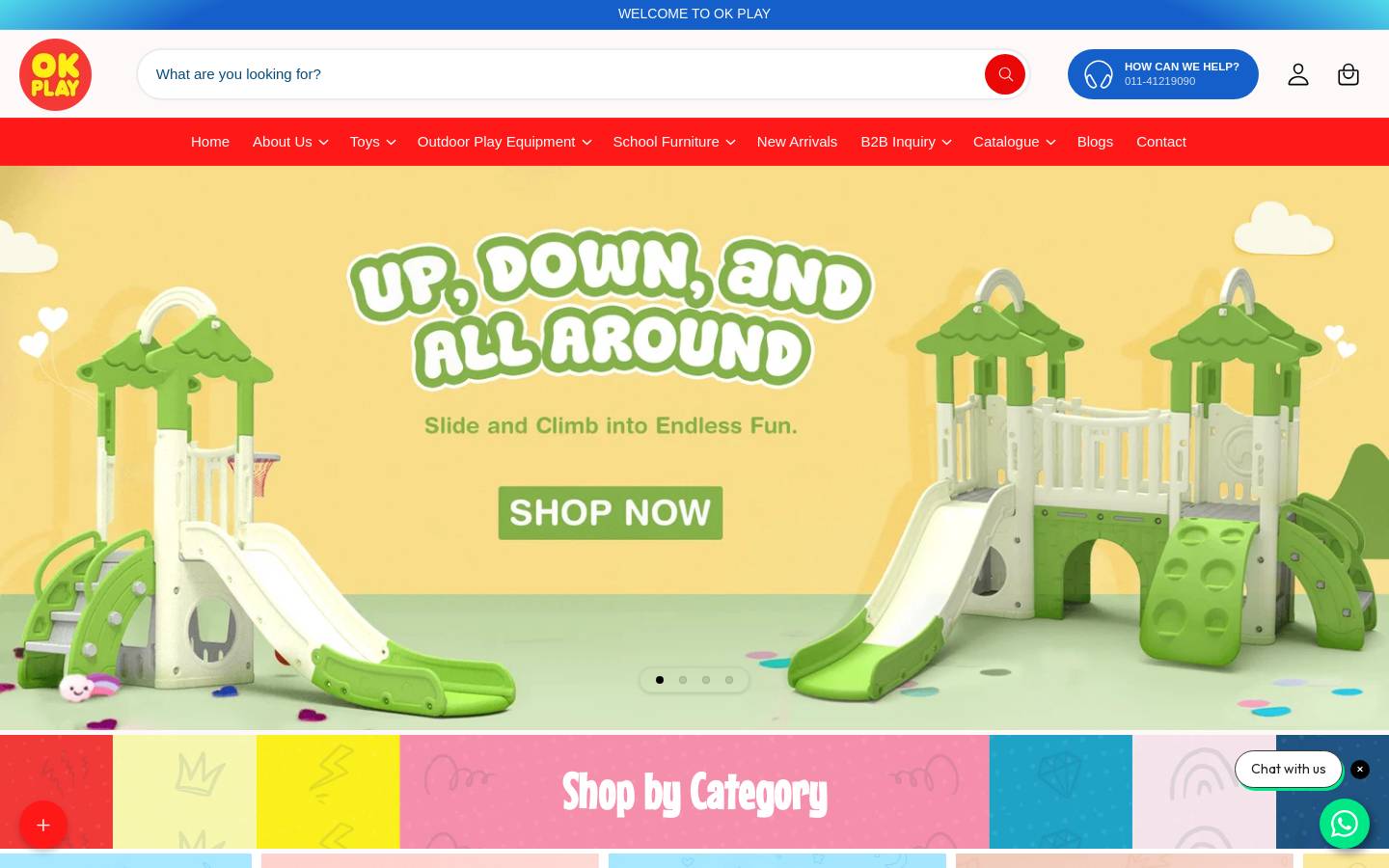 okplay.in homepage screenshot