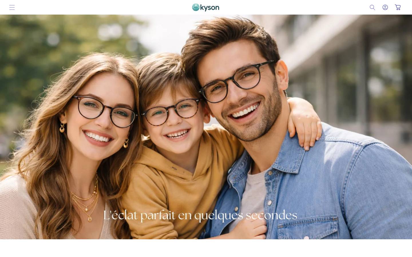 okyson.com homepage screenshot
