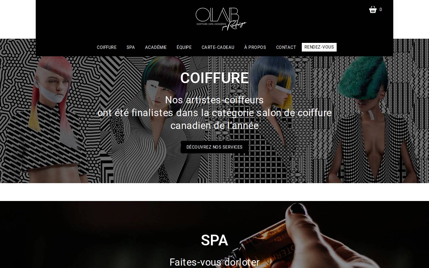 olabparrodrigo.com homepage screenshot