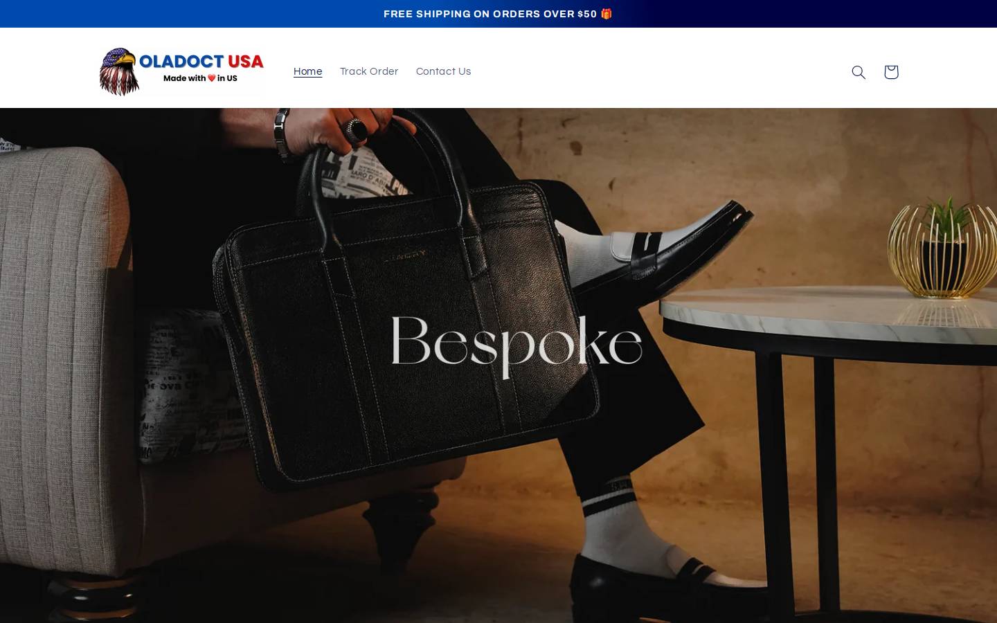 Oladoct homepage screenshot