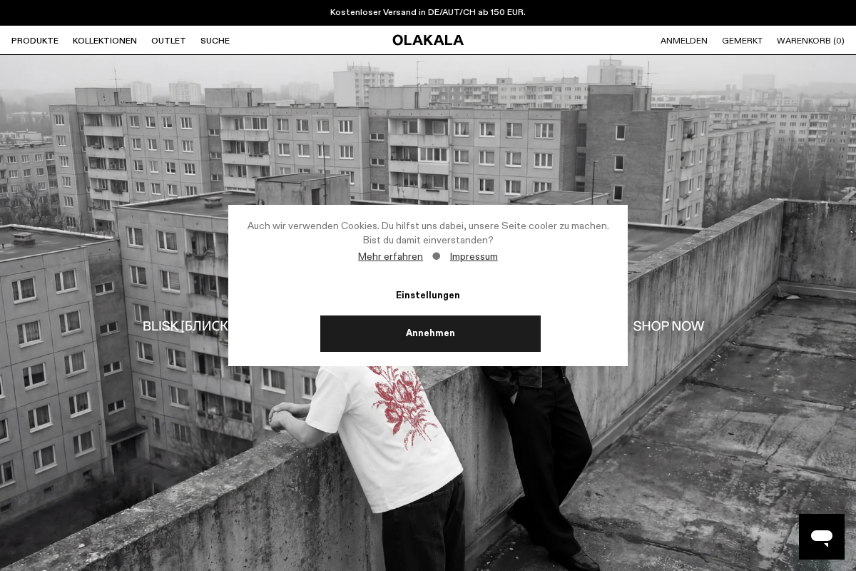 olakala.de homepage screenshot