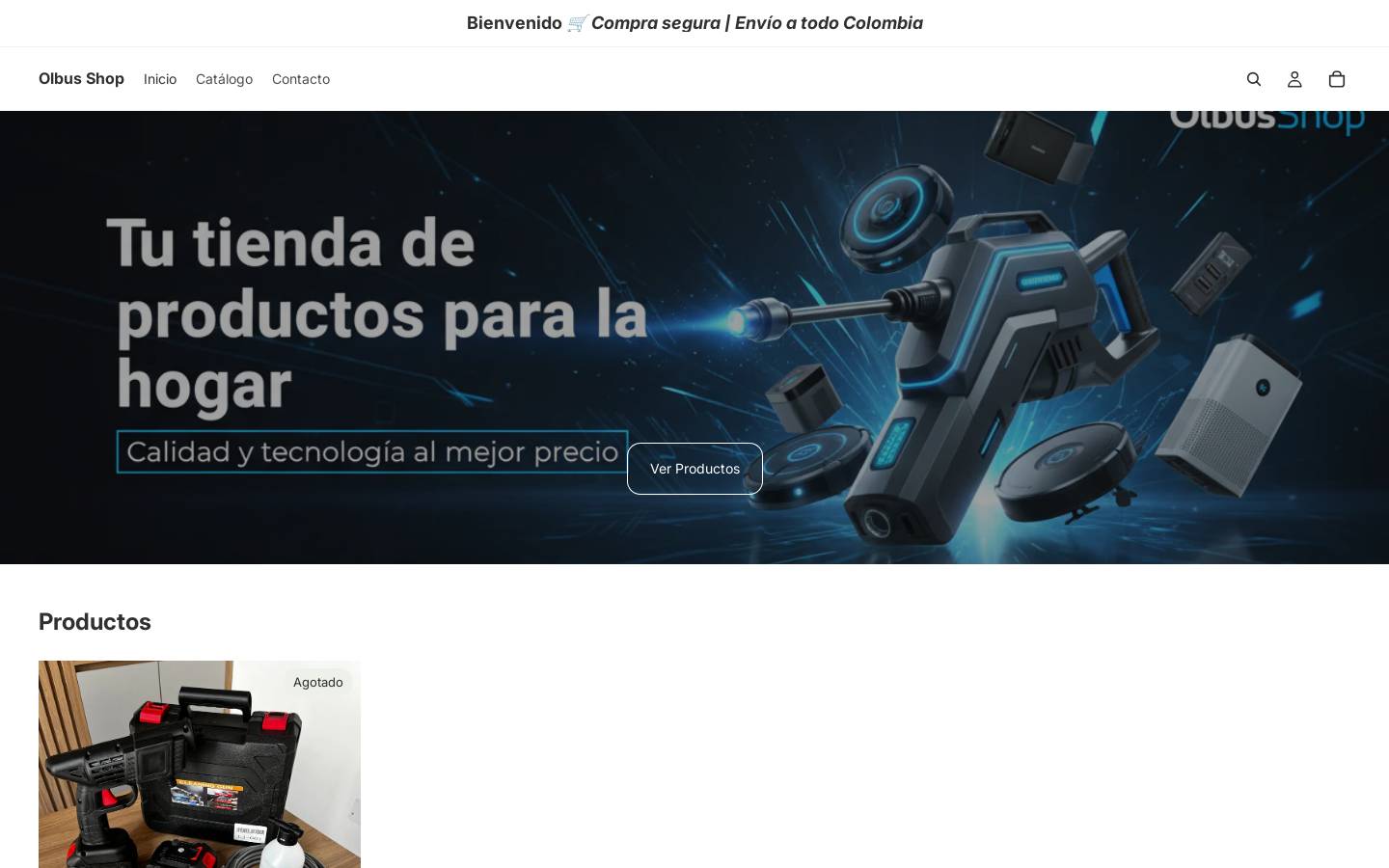 olbusshop.com homepage screenshot