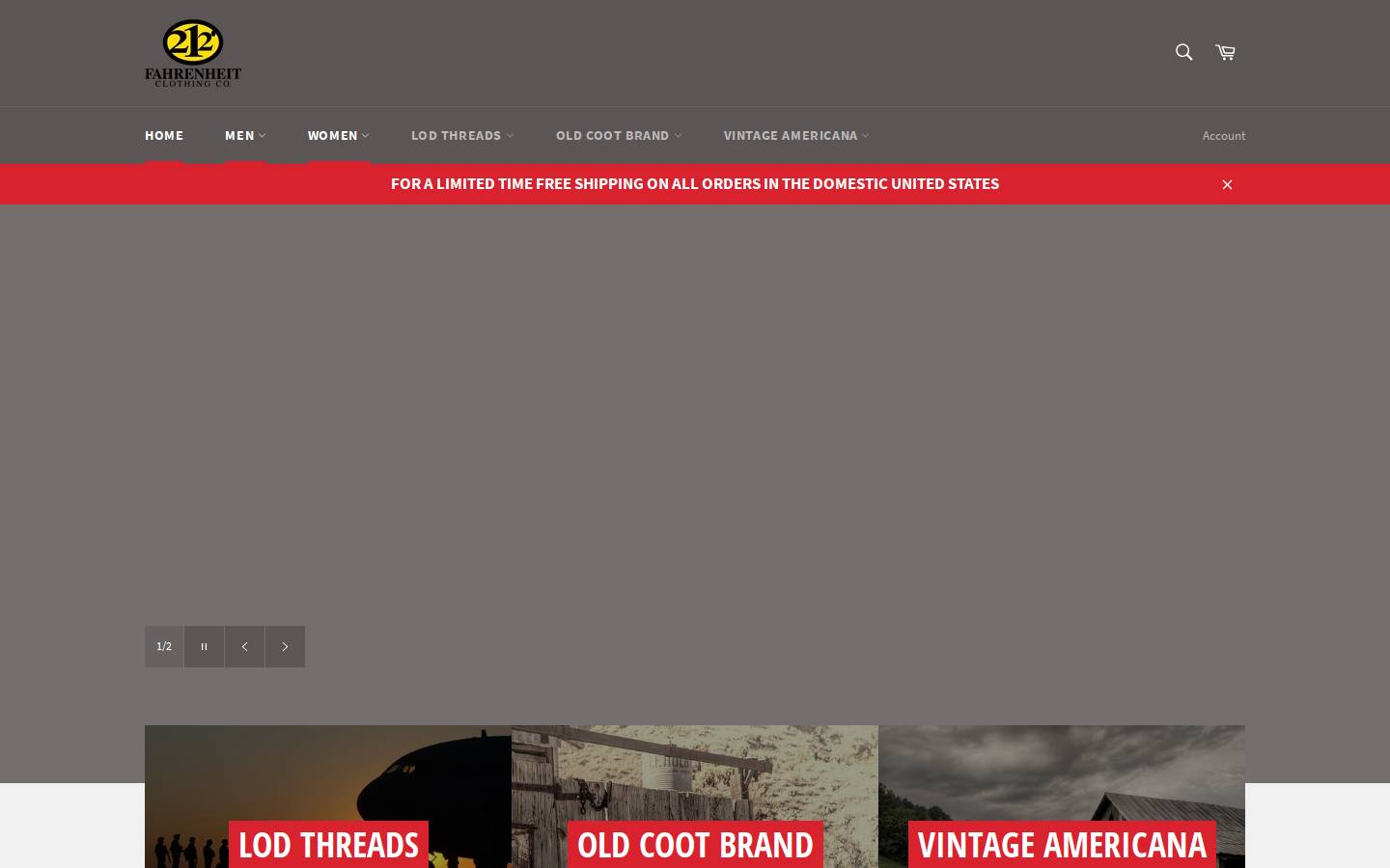 oldcootbrand.com homepage screenshot