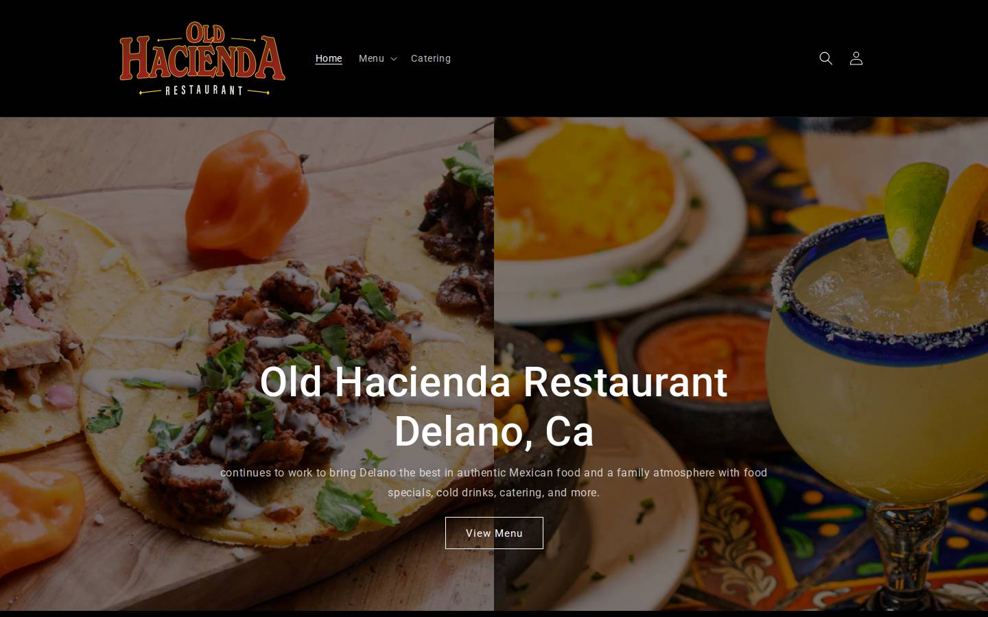 oldhacienda.com homepage screenshot