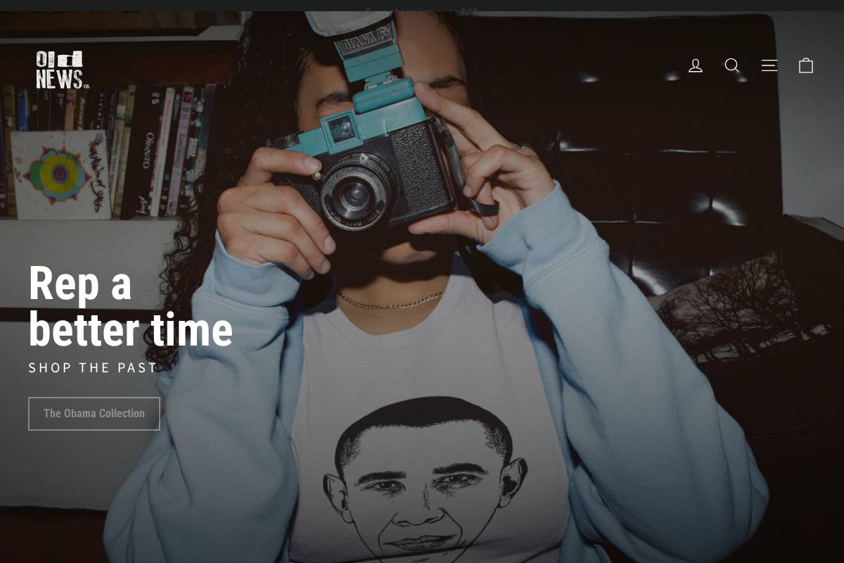 oldnewsco.com homepage screenshot