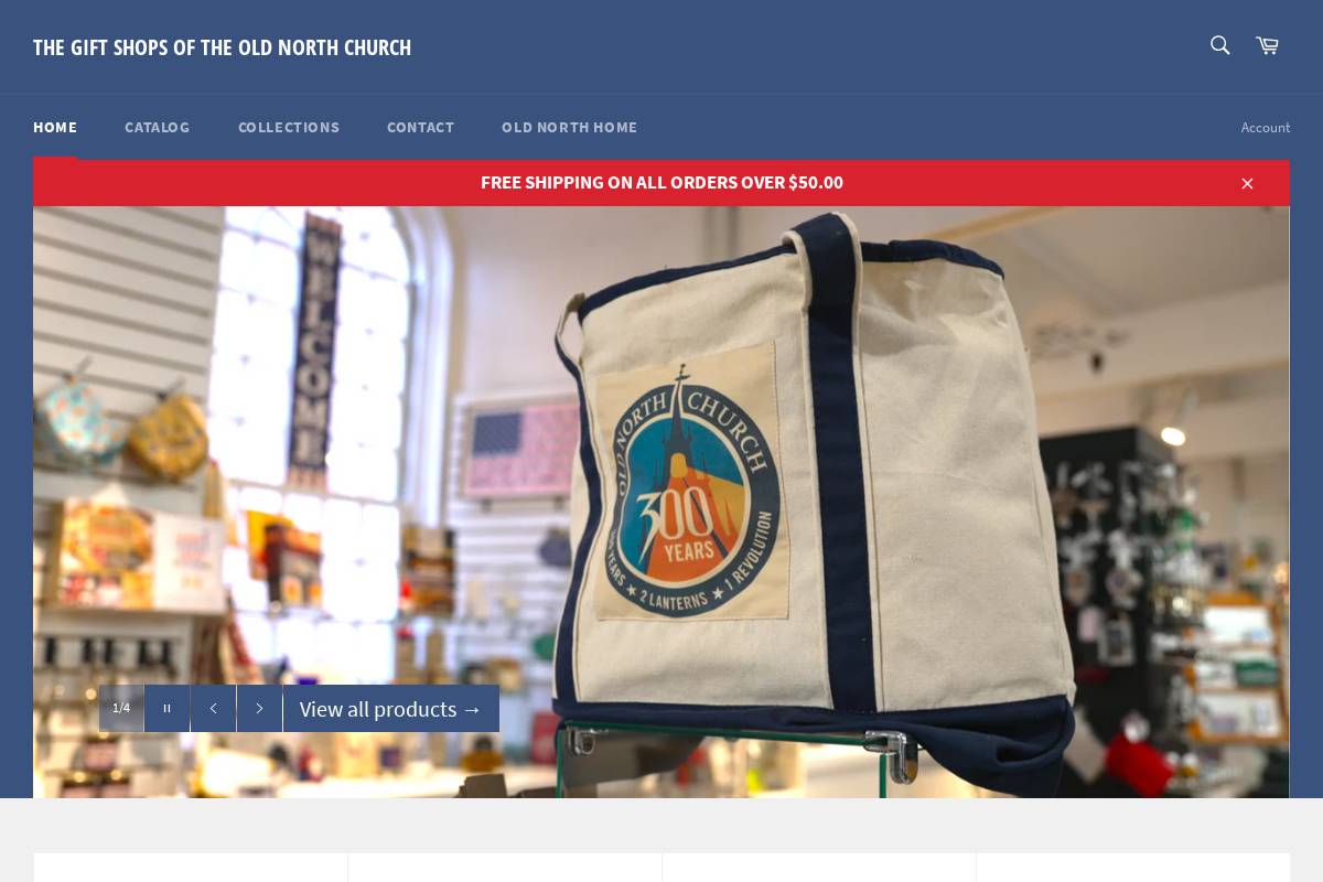 oldnorthgiftshop.online homepage screenshot
