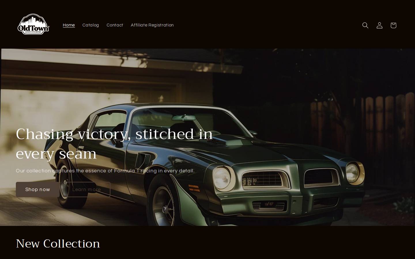oldtownclo.com homepage screenshot