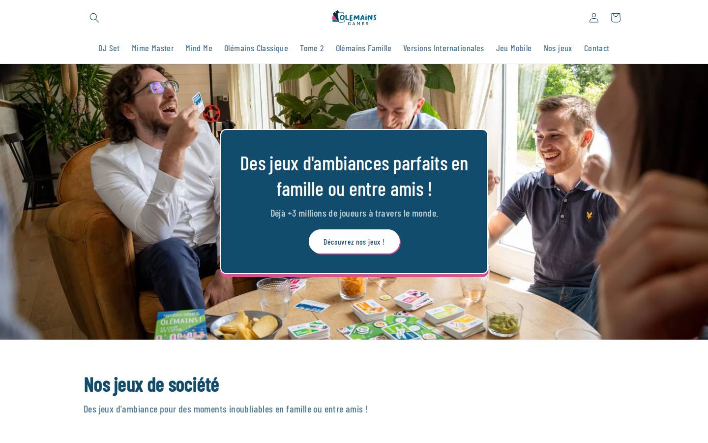 olemains.com homepage screenshot