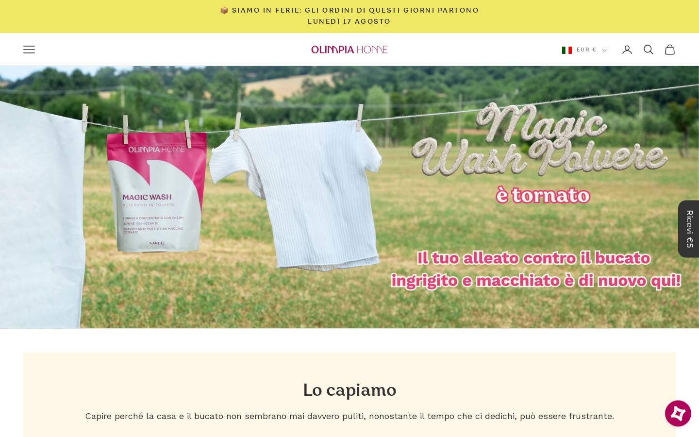 olimpiahome.it homepage screenshot