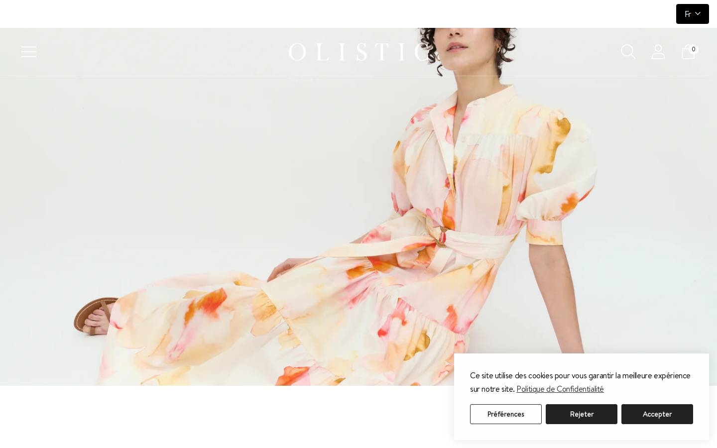 olisticthelabel.com homepage screenshot