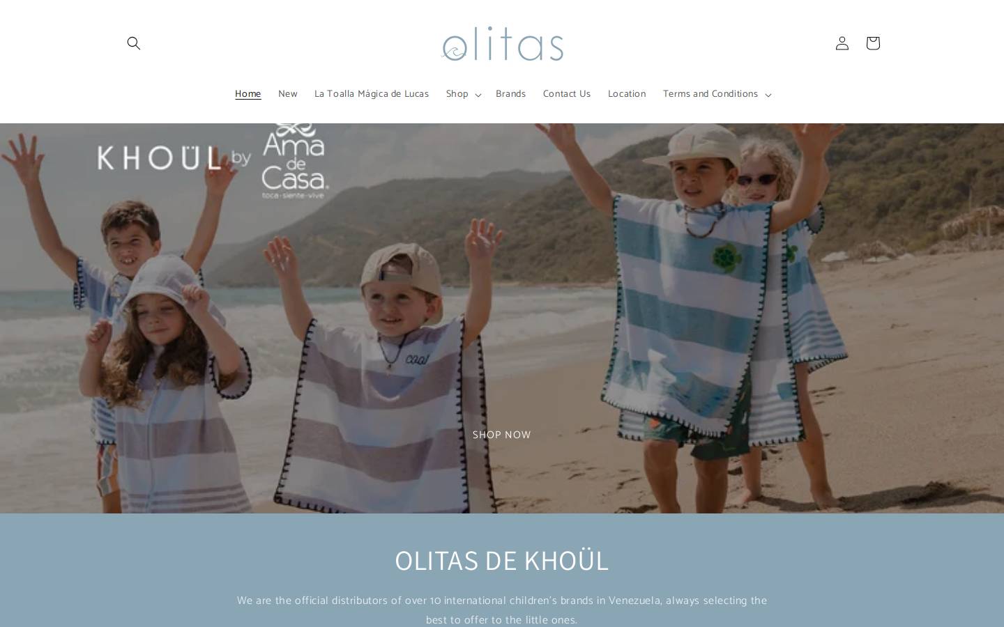 olitasdekhoul.com homepage screenshot