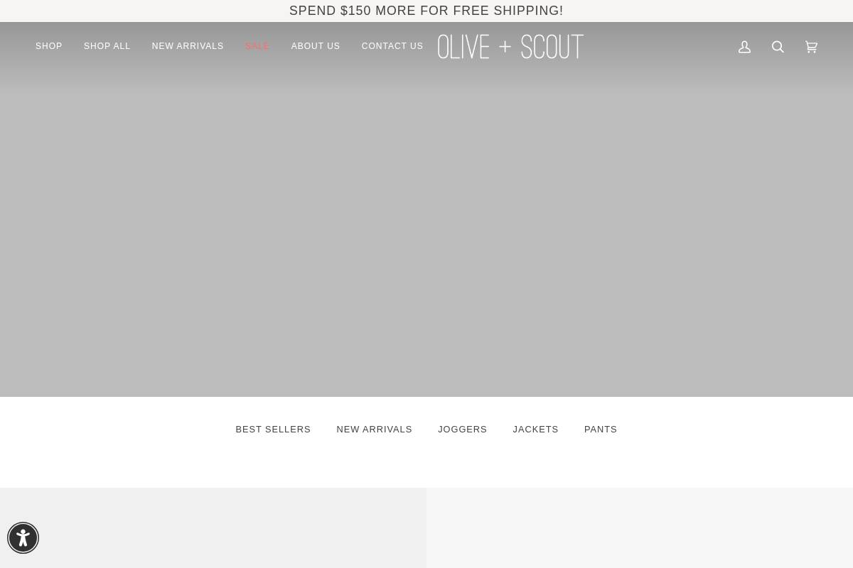 oliveandscout.com homepage screenshot