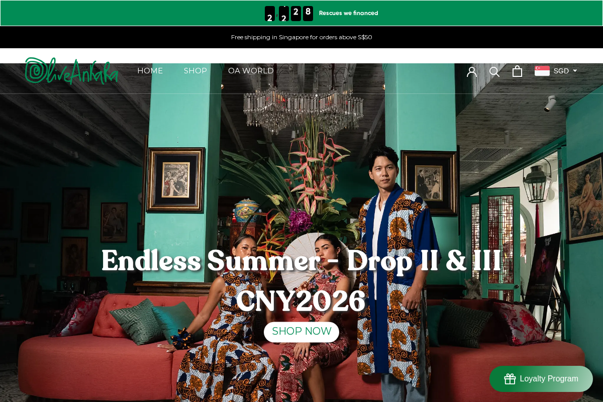 oliveankara.com homepage screenshot