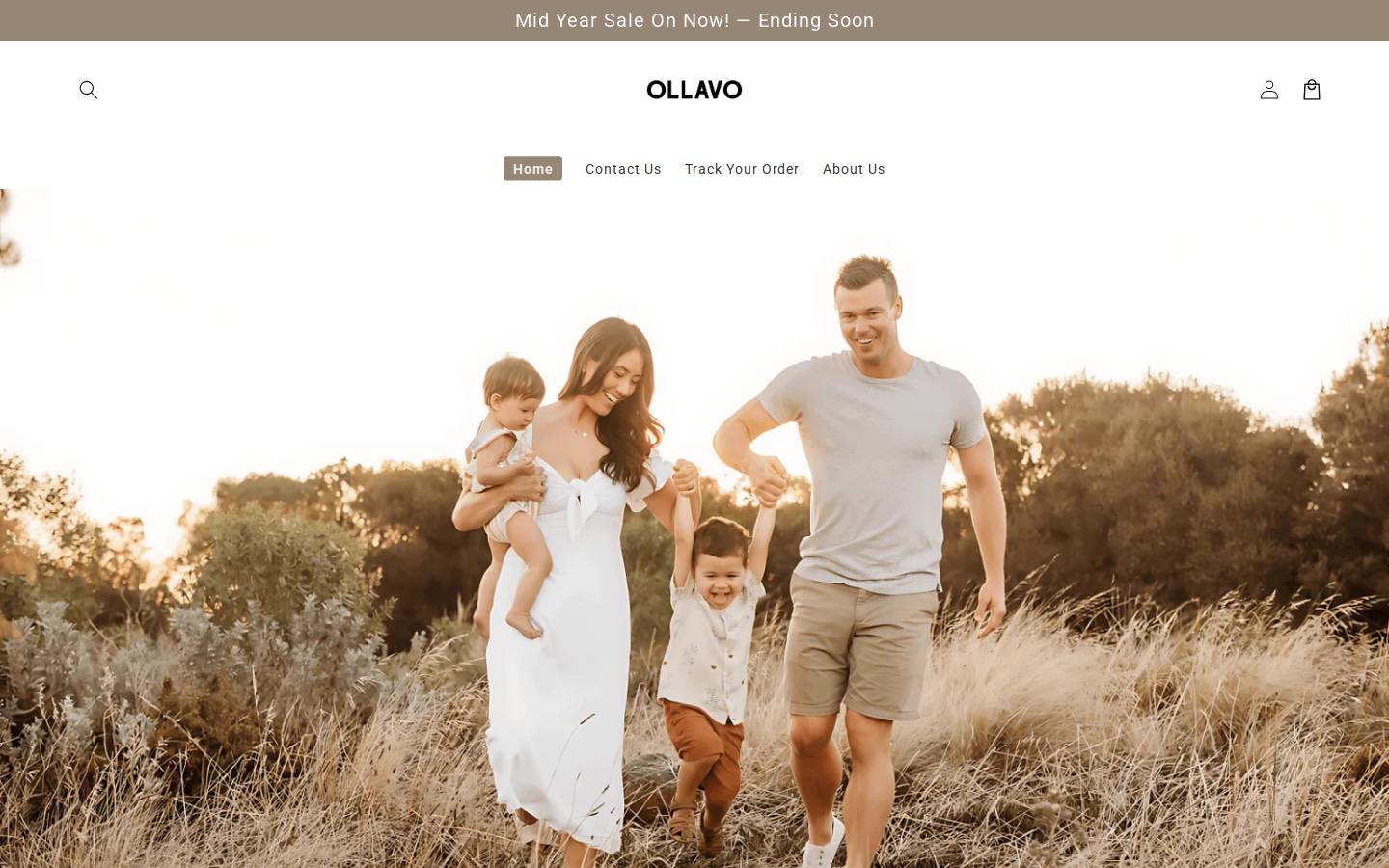 ollavo.com homepage screenshot