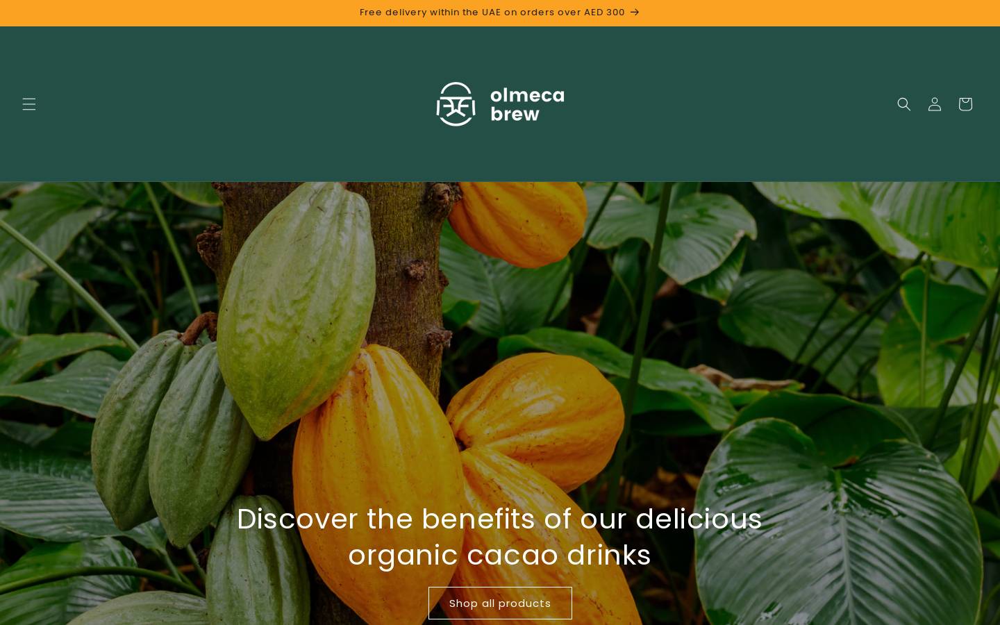 olmecabrew.com homepage screenshot