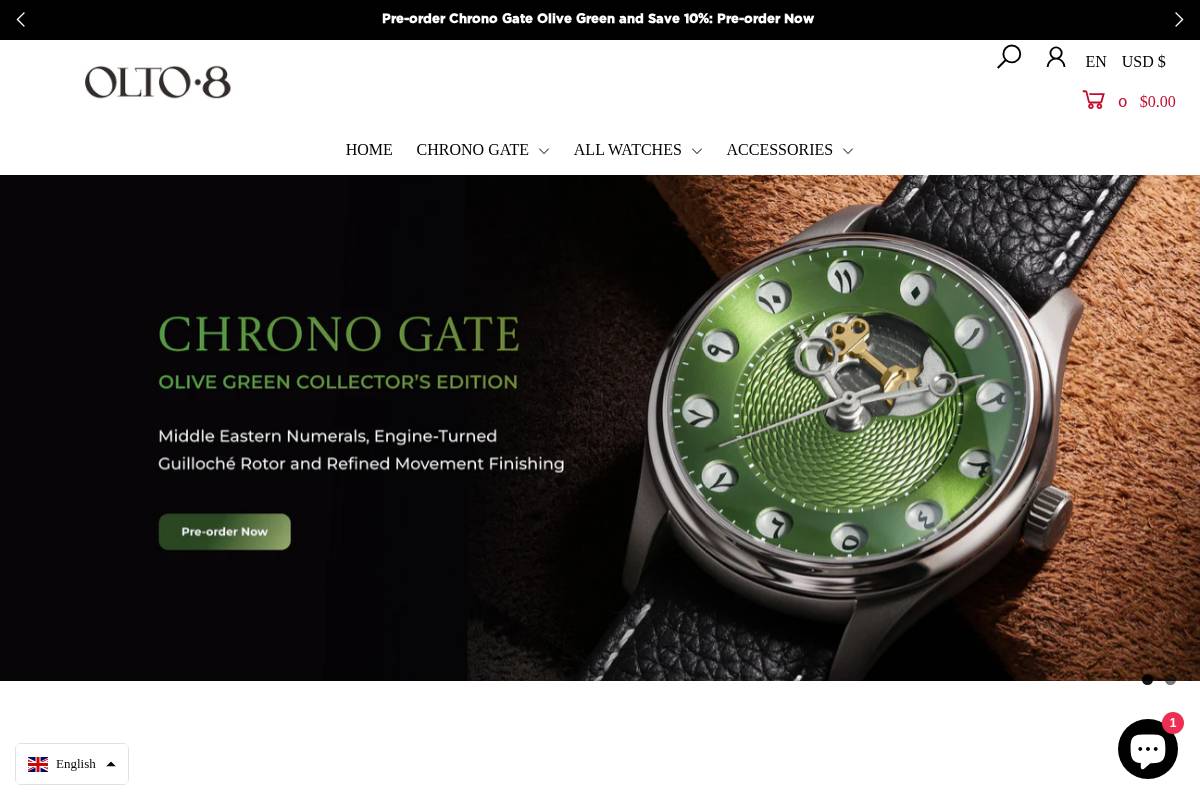 olto-8.com homepage screenshot