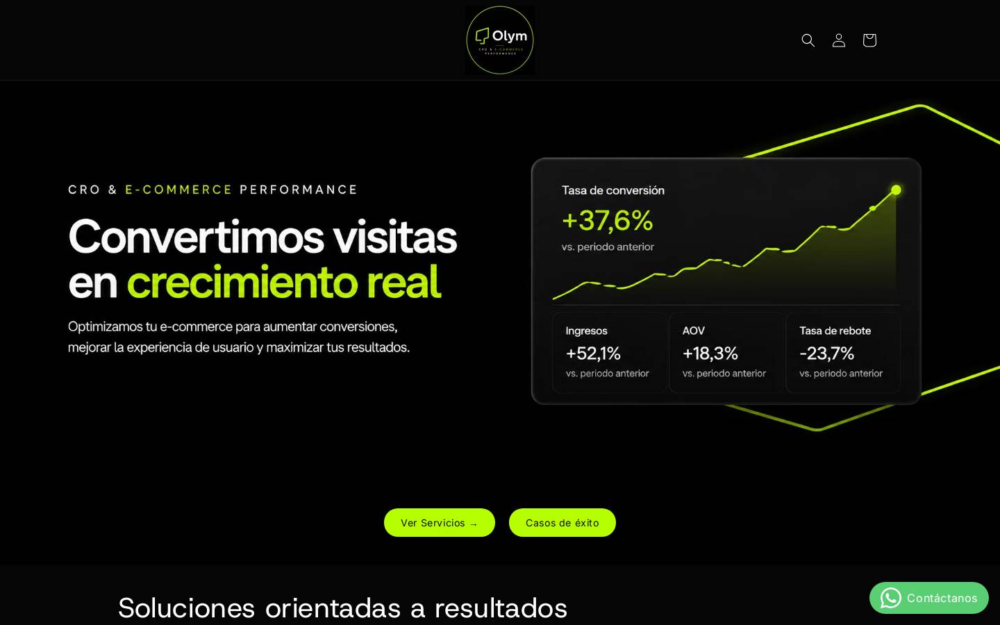 olym.es homepage screenshot