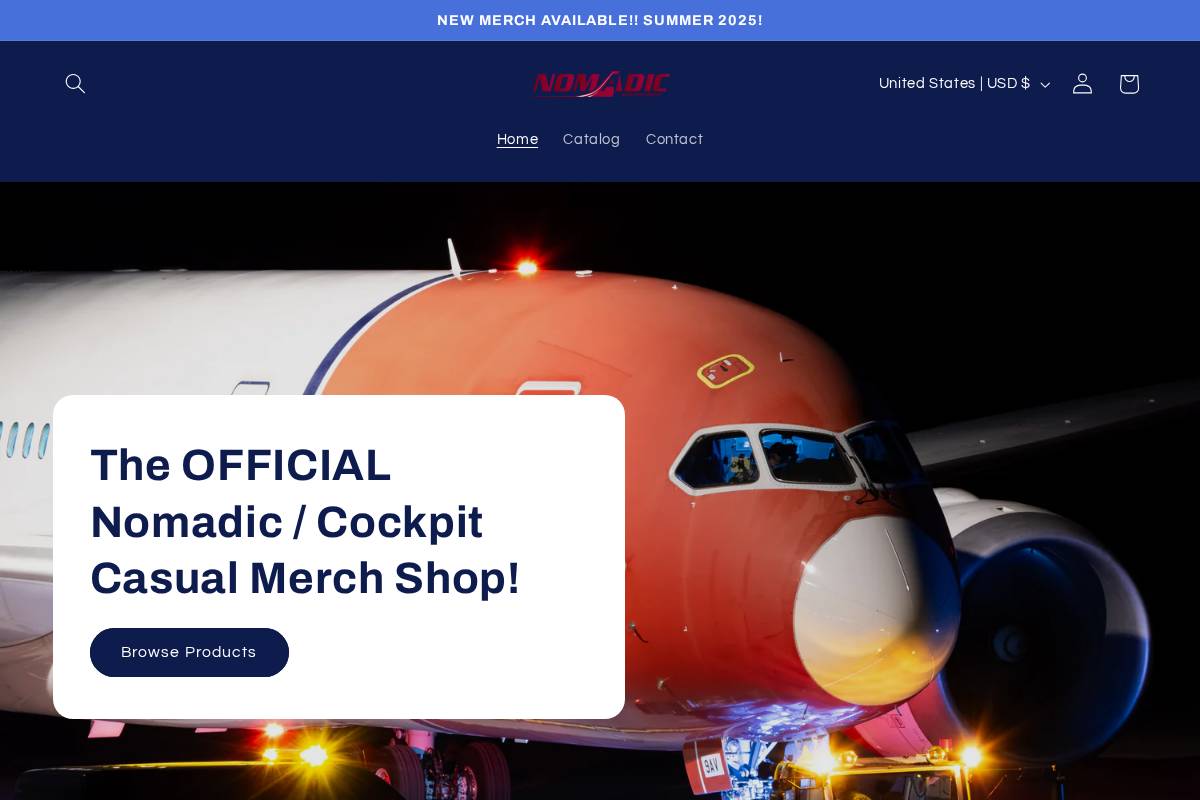 omdgear.com homepage screenshot