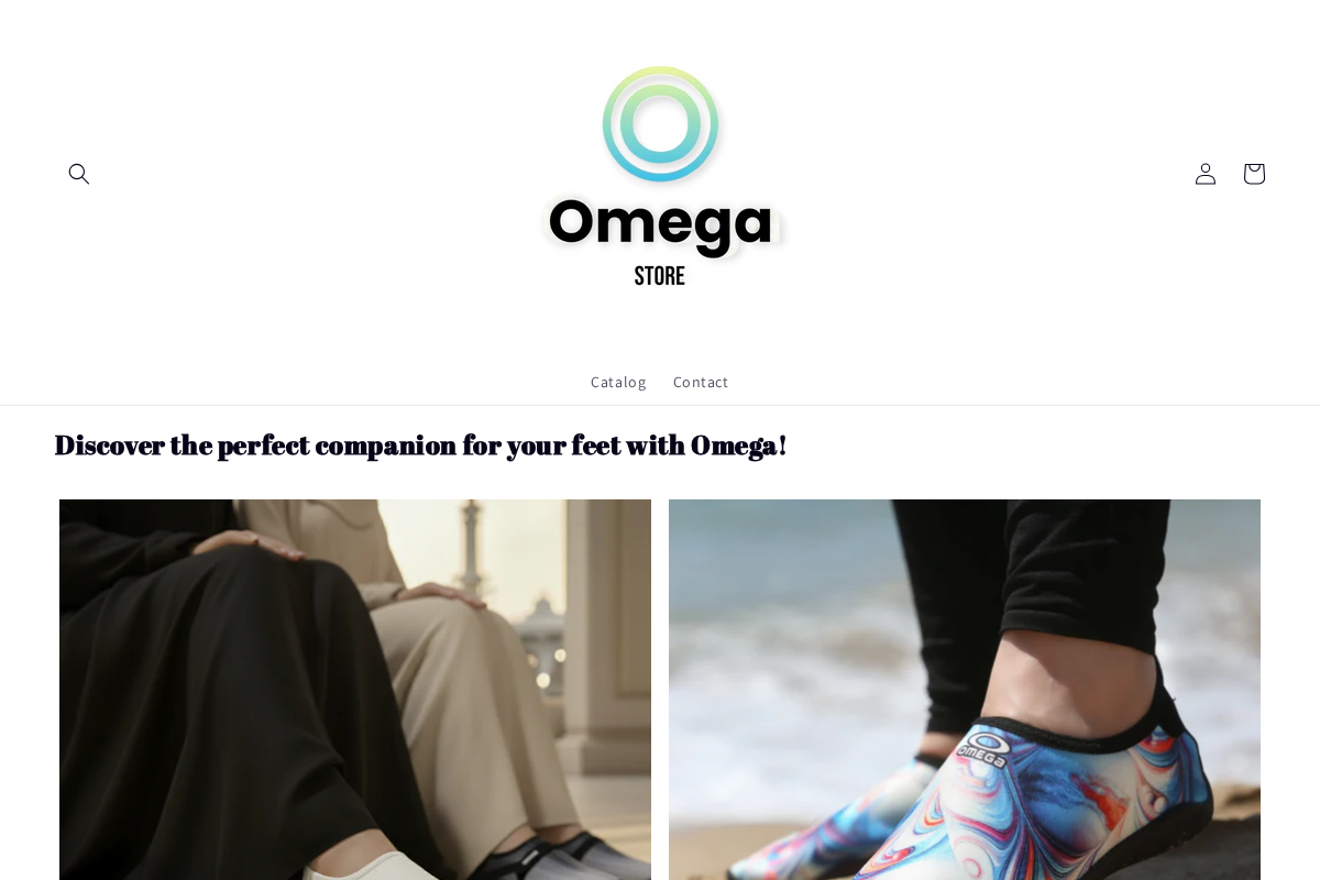 omegashoes.shop homepage screenshot
